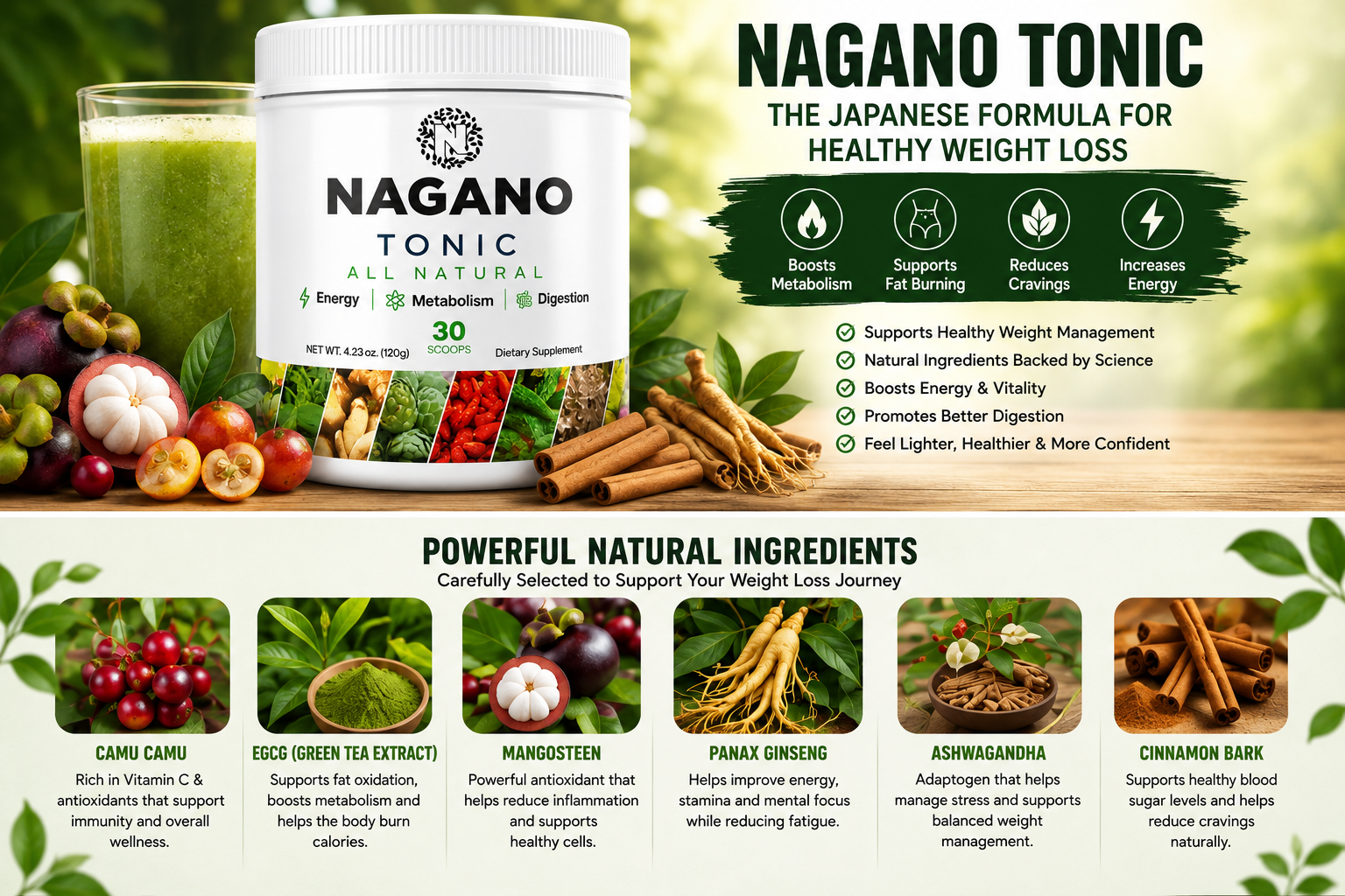 Nagano Lean Body Tonic