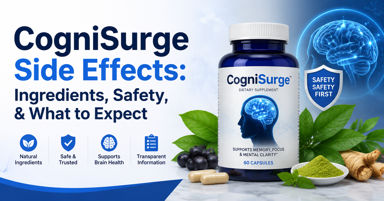 Cognisurge Side Effects